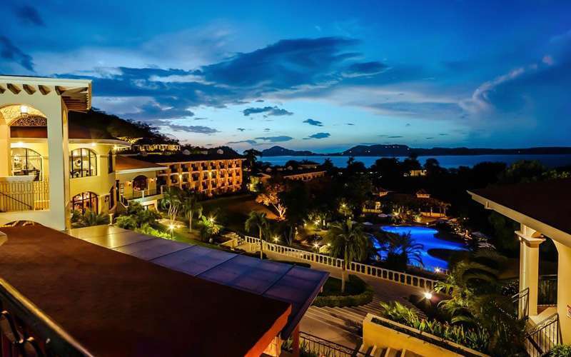 This magnificent all inclusive resort overlooks the Gulf of Papagayo and features a secluded, natural volcanic sand beach