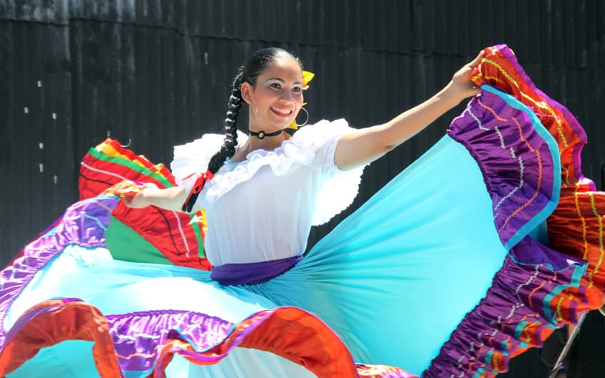 Typical Dancing in Costa Rica