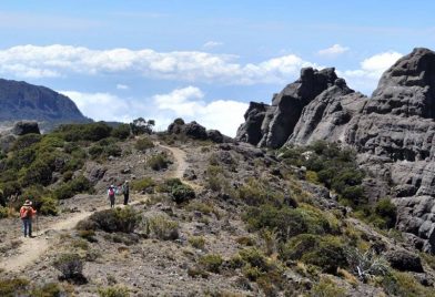 Caminata en Chirripó