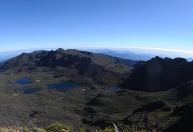 Vistas desde el Cerro Chirripó