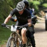 Lance Armstrong in Costa Rica for the toughest mountain bike race