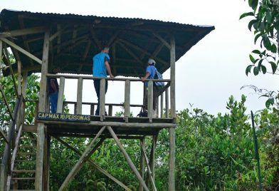 Medio dia en La Marta desde Turrialba